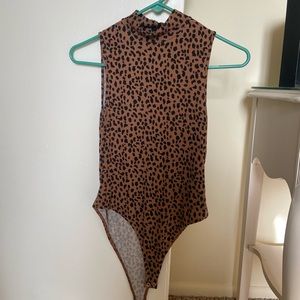 Cheetah Print Bodysuit